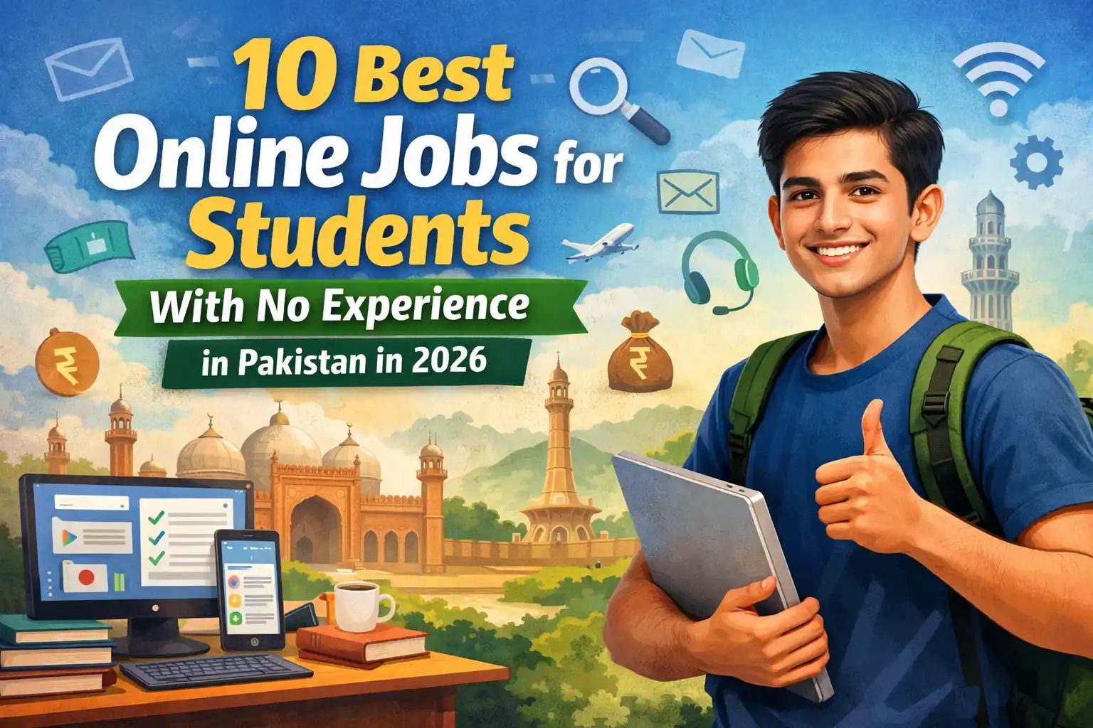 10 Best Online Jobs for Students With No Experience in Pakistan in 2026